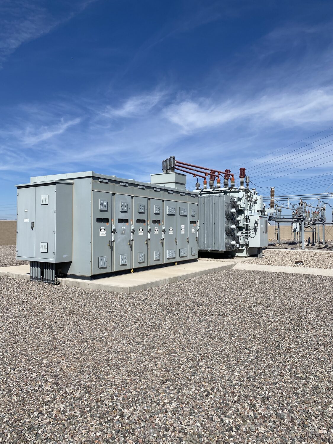 Anderson Substation, Phoenix, Arizona. ESS International substation project