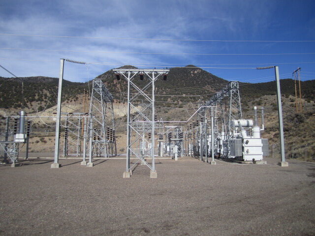Curecanti Substation, Montrose County, Colorado. ESS International substation project