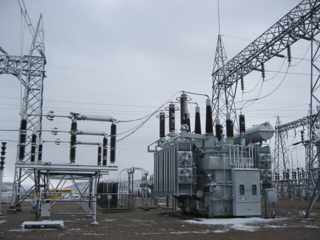 Hayden Station Switchyard, Hayden, Colorado. ESS International substation project