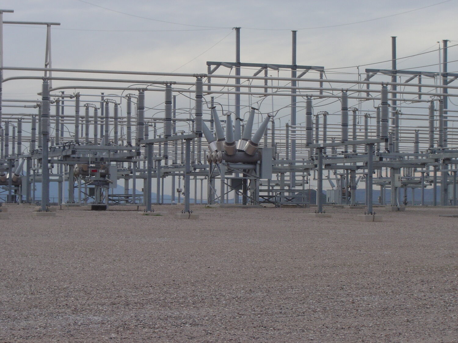 230kV Switchyard. ESS International substation project