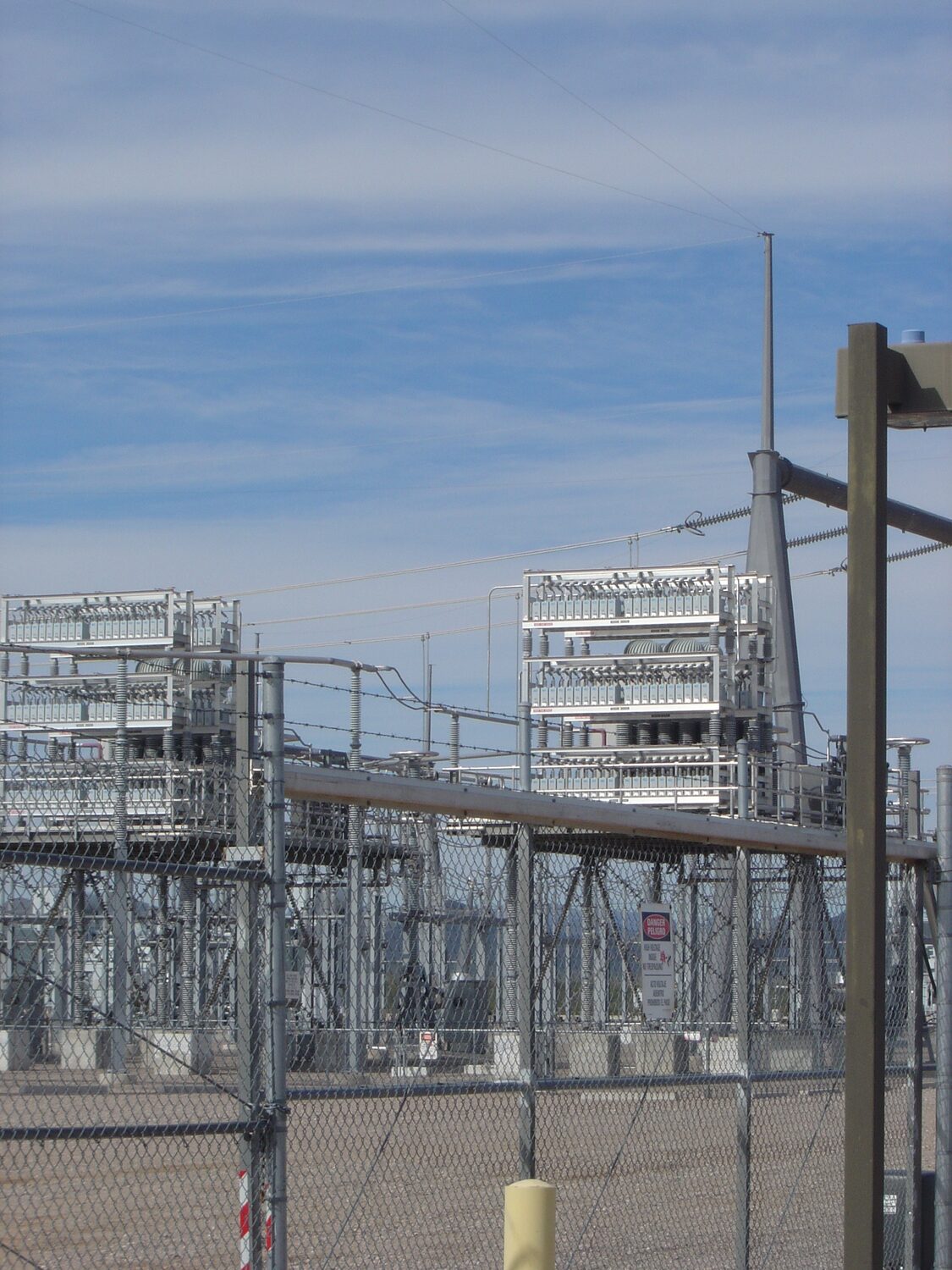 Mead Substation Capacitor Banks, Boulder City, Nevada. ESS International substation project