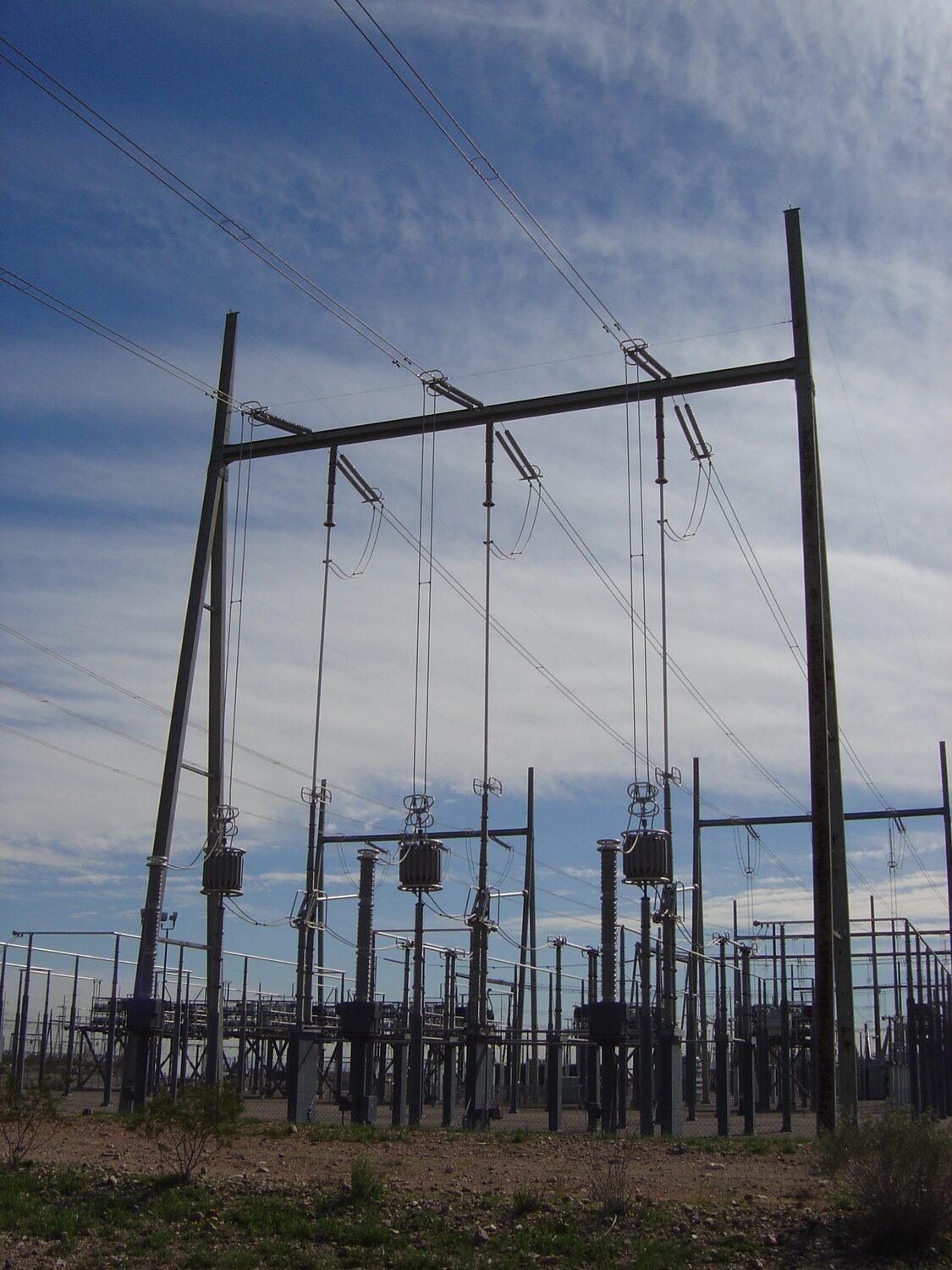 Perkins 500kV Switchyard, Maricopa County, Arizona. ESS International substation project