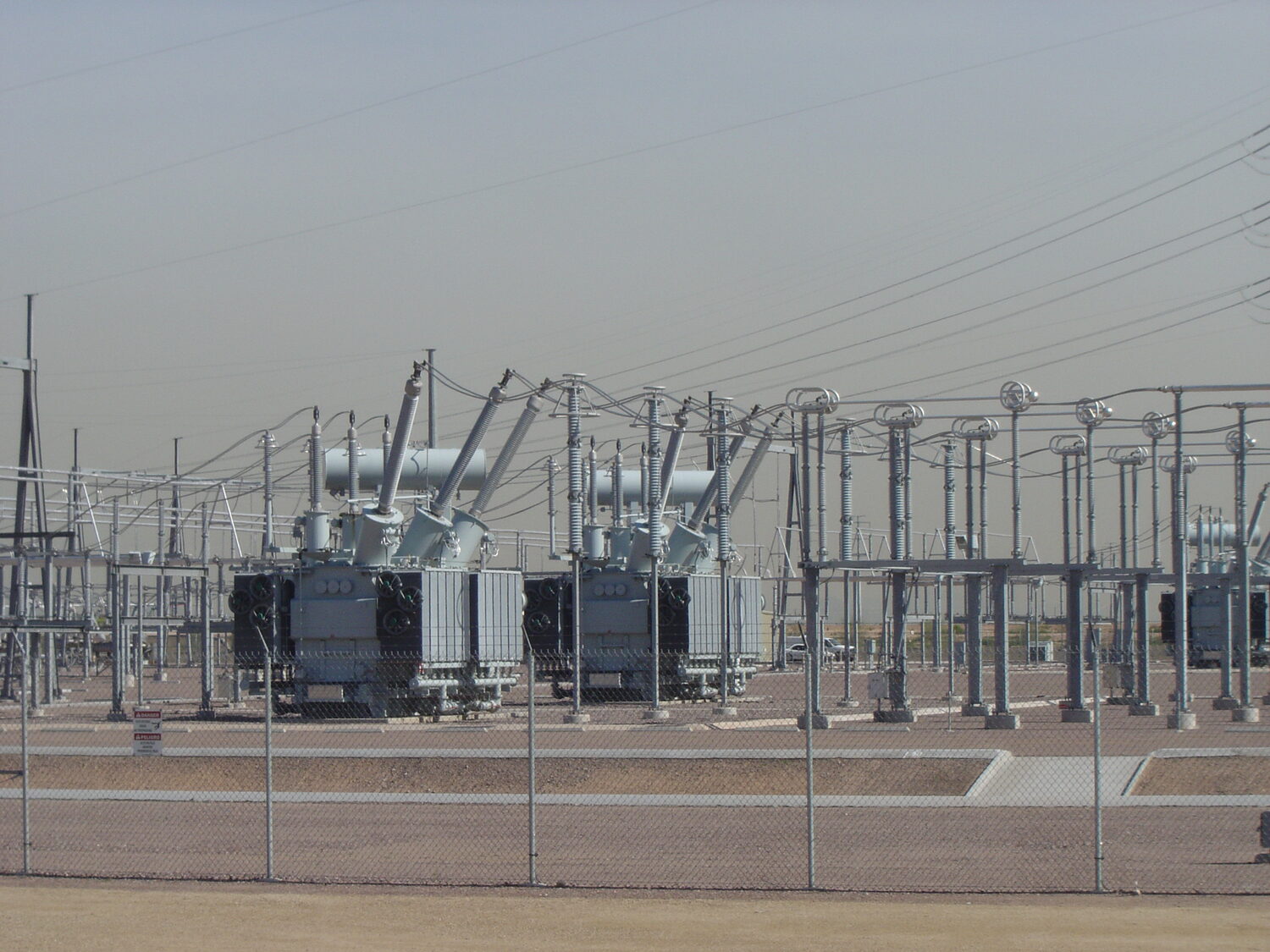 Pinal Central Substation, Casa Grande, Arizona. ESS International substation project