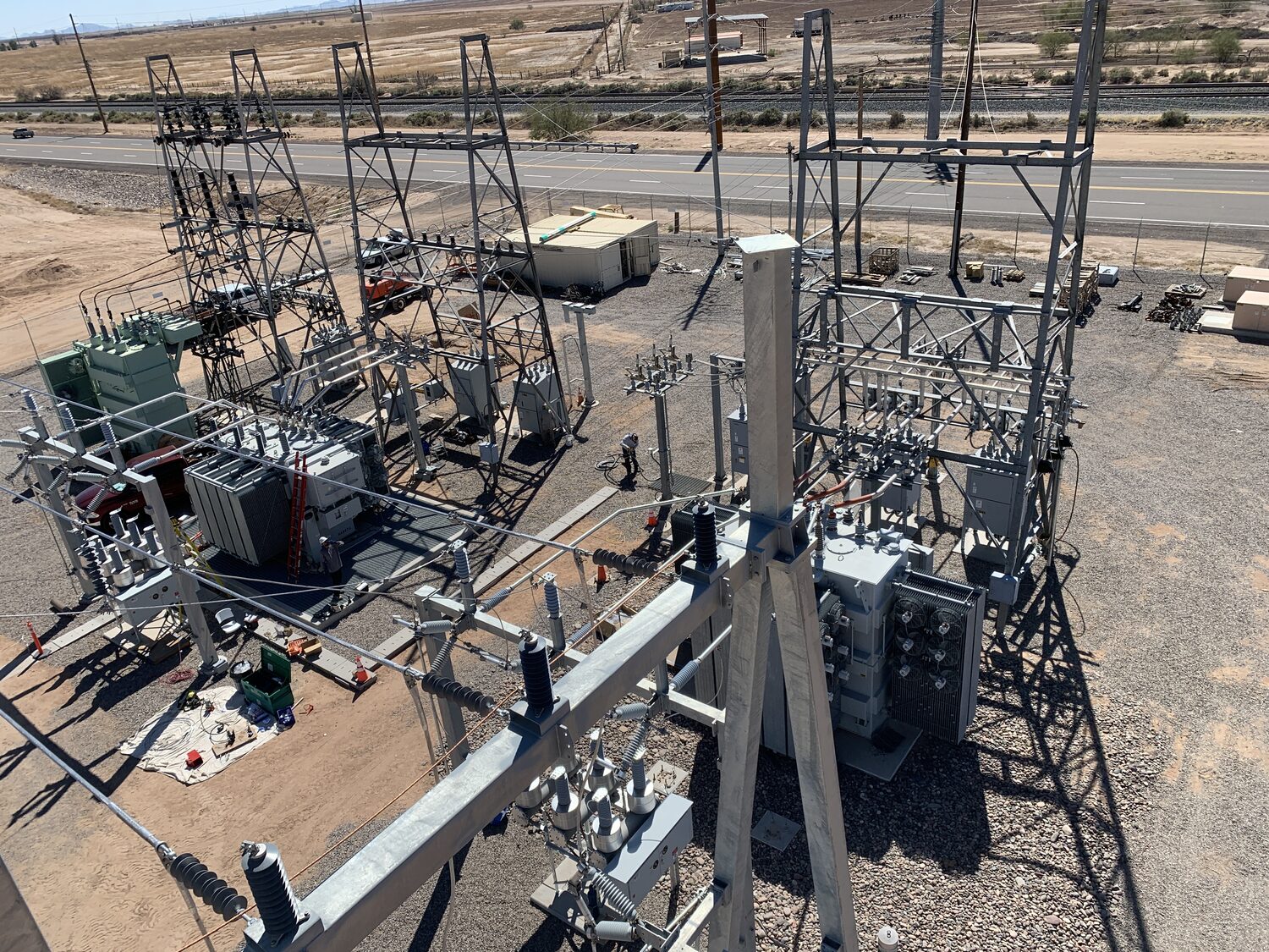 Sonny Dunn Substation, Maricopa, Arizona. ESS International substation project