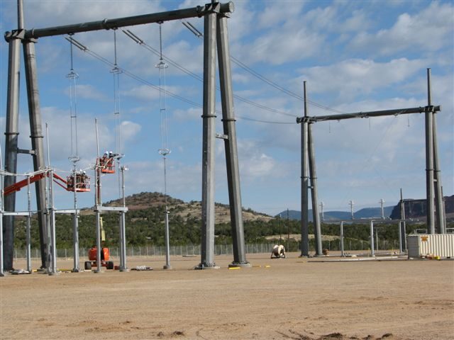 Youngs Canyon Substation, Flagstaff, Arizona. ESS International substation project